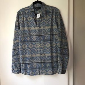 Tribal button down